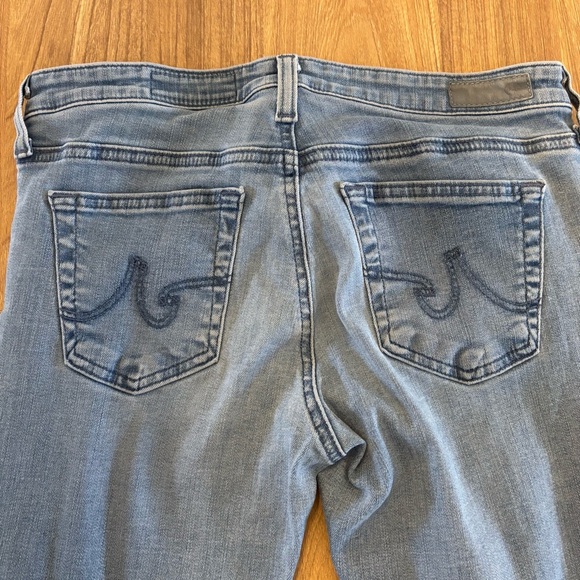 Ag Adriano Goldschmied Light Blue Skinny Jeans - Picture 7 of 8